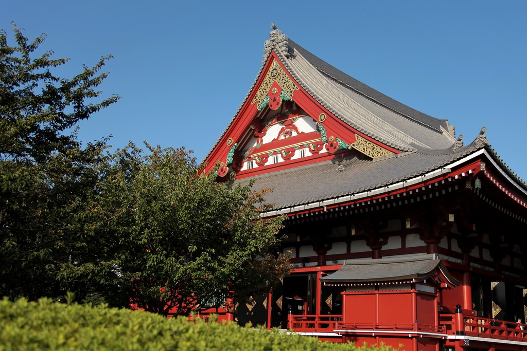 Sanctuaires shinto jinja japonais lieux de culte sensoji Temple Tokyo Japon 神社