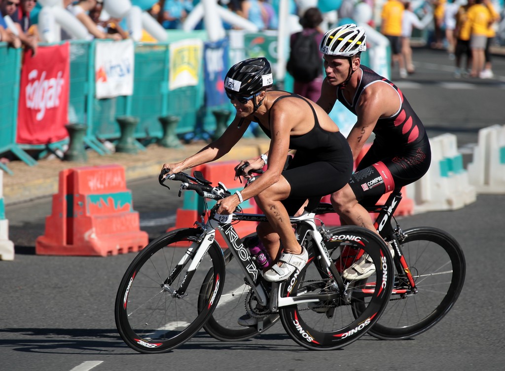 Triathlon 2014 Noumea International Nouvelle-Calédonie Epreuve cyliste