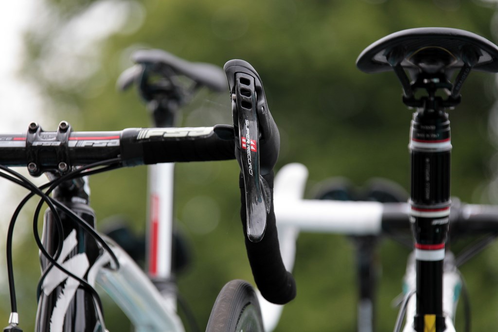 Bicycle saddle and handlebar Tour de France cycliste 2014