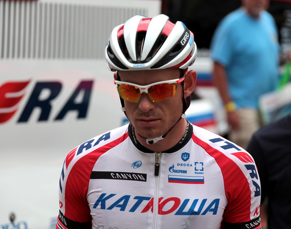 Alexander Kristoff coureur cycliste norvégien  membre de l'équipe Katusha Tour de France 2014