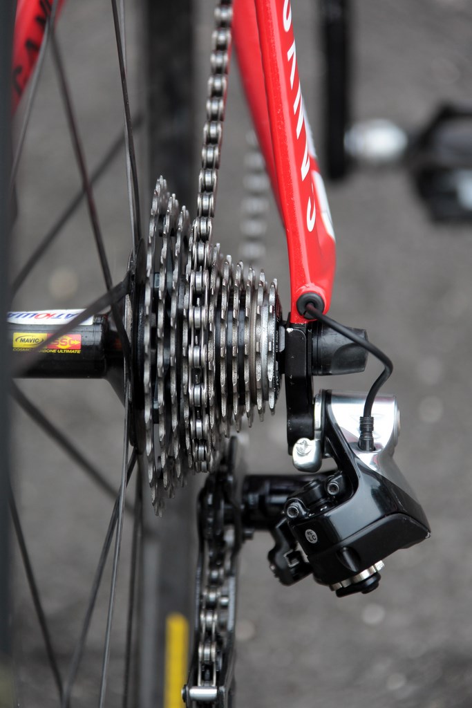 Cyclisme professionnel Transmission vélo Cassette de pignons Chaîne Dérailleur Tour de France 2014