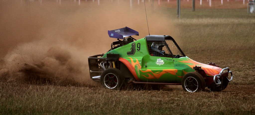 Kartcross 9 Hyppodrome Téné Bourail démonstration sports mécaniques 2014