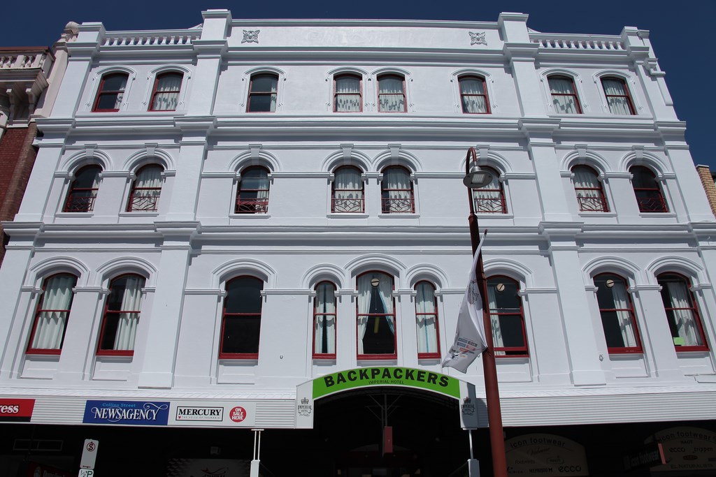 Backpackers Imperial Hotel in Hobart Tasmania Australia