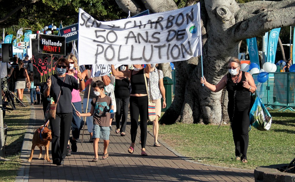 Association Ensemble pour la planète (EPLP) Centrale charbon SLN Nouméa Nouvelle-Calédonie