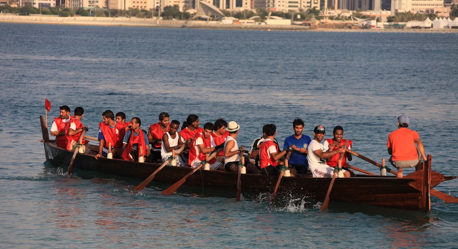 UAE Dragon Boat strategy and technique race