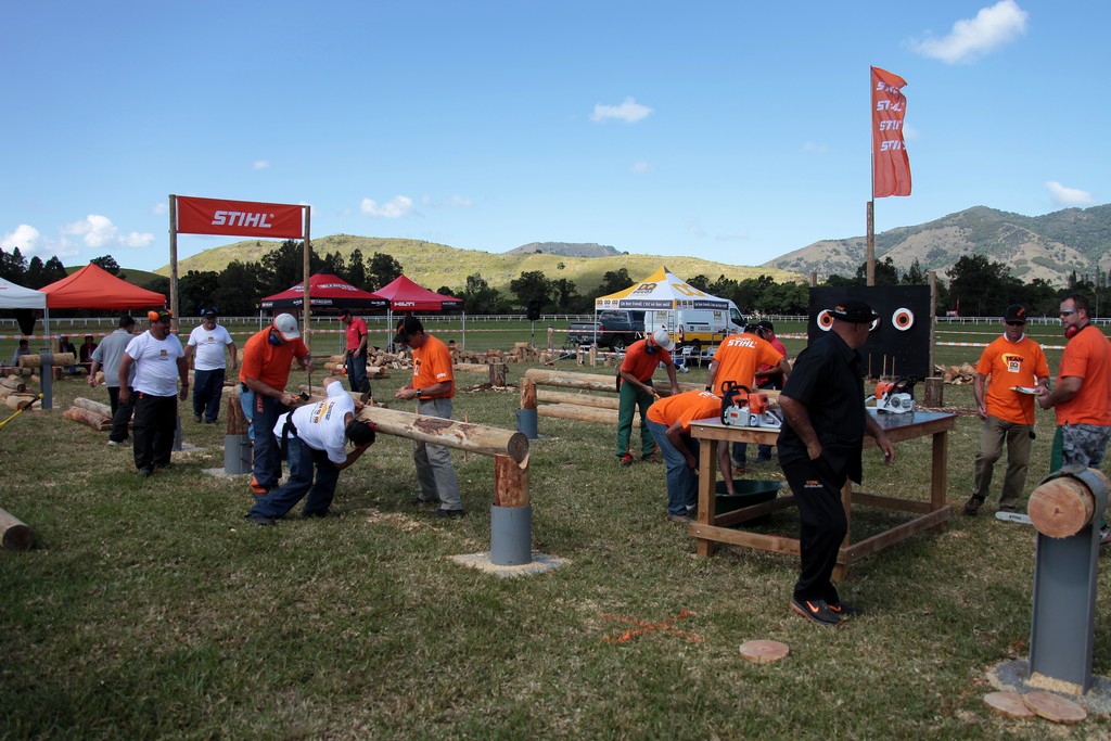 concours bucheronnage Nouvelle-Calédonie stihl tronconneuse