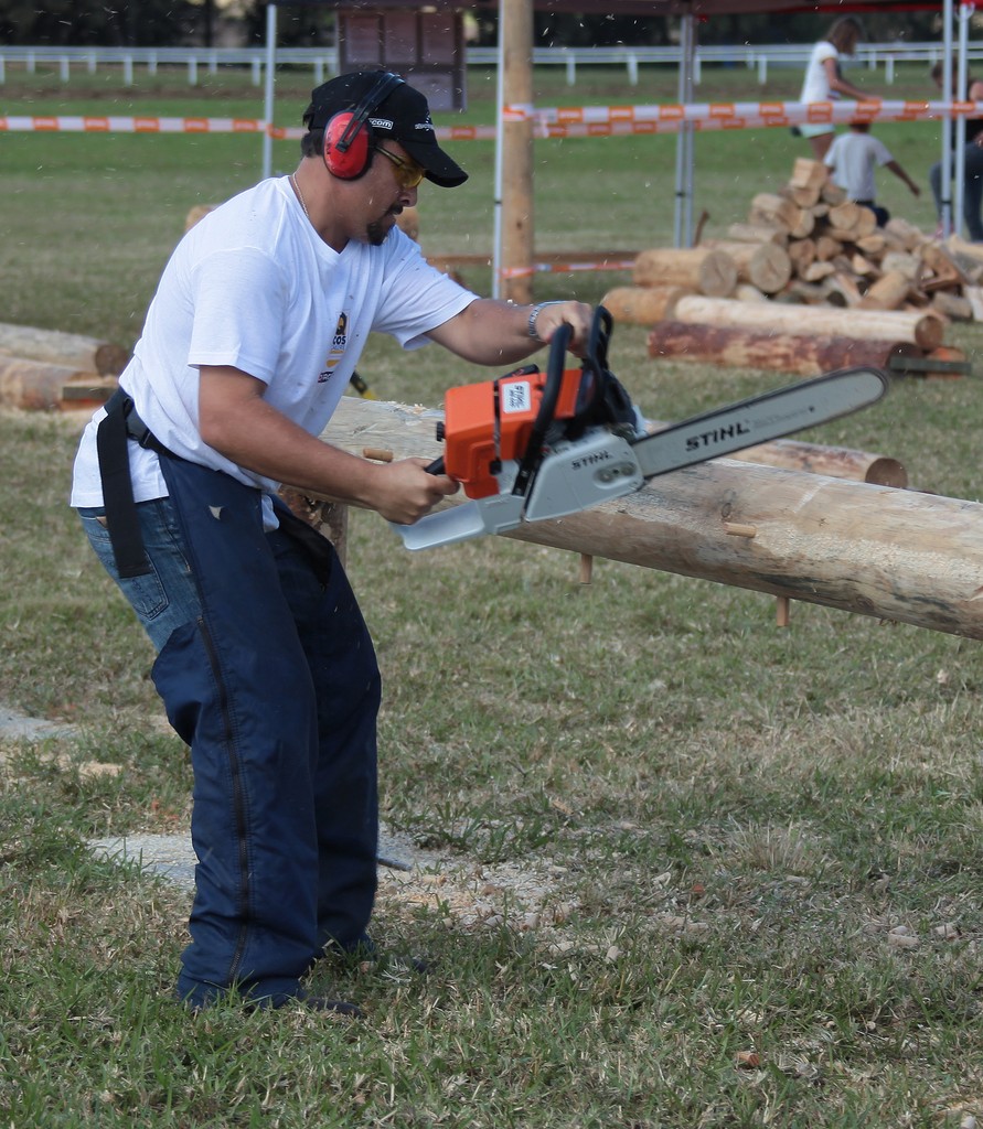 concours bucheronnage tronconneuse stihl bourail