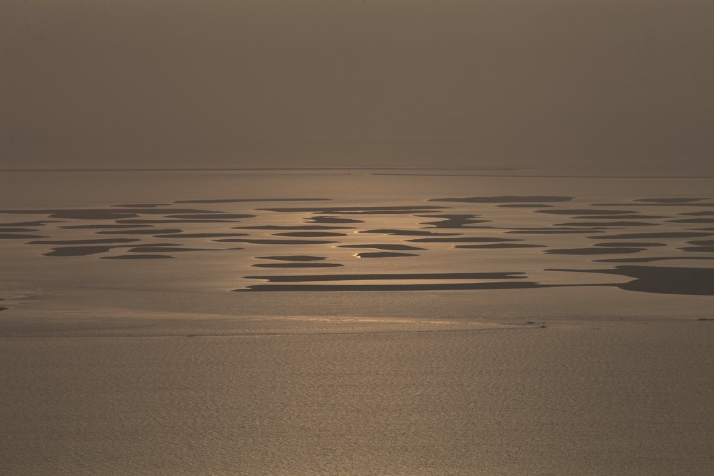 The World Islands artificial archipelago of various small islands Juzur al-Alam Dubai United Arab Emirates