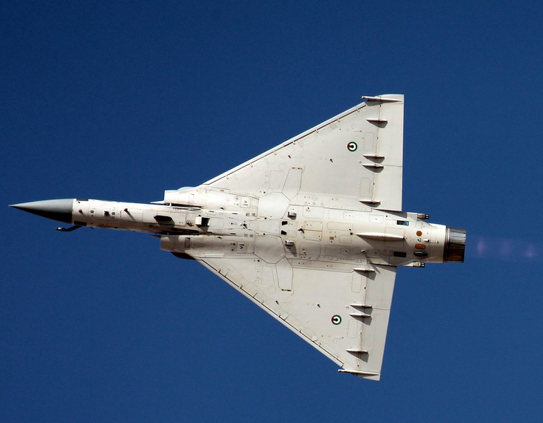 Mirage 2000-9 RAD Commandes de vol électrique monoeuvrabilité avion de chasse