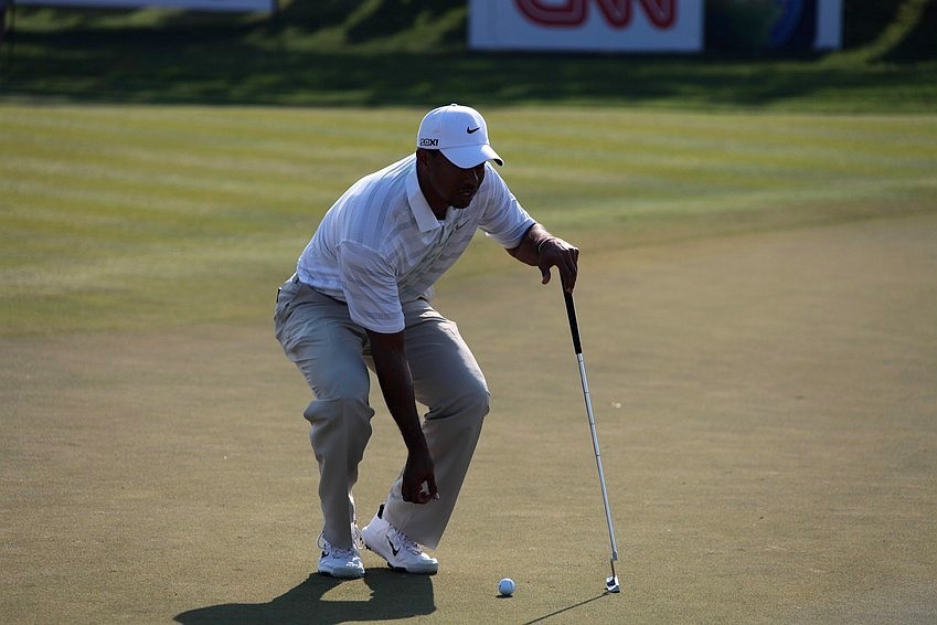 Tiger Woods Golf Player Abu Dhabi champion tournament