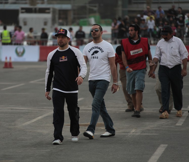 Abdo Feghali Red Bull drift car park track designer