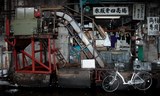 Docteur Who ice machine maker Tsukiji fish market Tokyo Japan 東京都中央卸売市場
