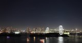 Baie de Tokyo la nuit photographie vie nocturne  東京湾