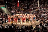 Rikishi sumo 力士 sumotori makuuchi maegashira 幕内 hon basho yokozuna Tokyo Japanese wrestler