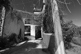 Maison en ruine Photographie Noir et blanc vieille demeure de Vook Voh Nouvelle-Calédonie