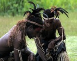 Pilou Danse Kanak par les danseurs de Lifou district du Wetr