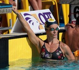 Nageuse musculature natation bassin CNC Nouméa Nouvelle-Calédonie