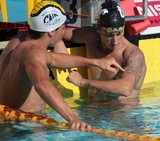 Tatouage nageur Meeting Qantas Nageurs Nouméa CNC Nouvelle-Calédonie