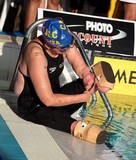 Nageuse Handisport amputée jambes et bras compétition natation Nouvelle-Calédonie