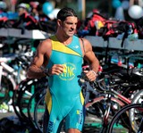 Triathlon International de Nouméa 2014 participant epreuve cycliste