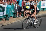 Triathlon 2014 Noumea International bike run blond