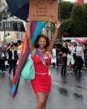 Transexuel legitime travail sexuel autonome Gay Pride Paris 2014 fiertés lesbiennes gaies bi homophobie homosexuel