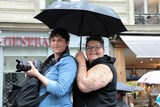 lesbiennes photographes Gay Pride Paris 2014 fiertés lesbiennes gaies bi trans homophobie homosexuel