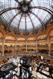Galeries Lafayette is an upmarket French department store located on Boulevard Haussmann in the 9th arrondissement of Paris