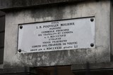 Tombe de Jean-Baptiste Poquelin Moliere dramaturge auteur de comédies Cimetiere Pere-Lachaise Paris France