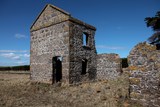 Remains of convict barracks at Highfield Estate Stanley Tasmania