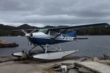 Aircraft Cessna VH-TLV A185F Skywagon 185 Strahan Seaplanes and Helicopters Tasmania Australia