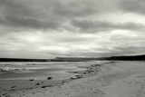 Clouds in the sky Tasmania Australia Black and White Picture