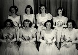 Debutant Ball, Derby Hall  28 November 1949 Tasmania Australia