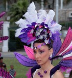 Jeune femme Carnaval de Nouméa 2015 Nouvelle-Calédonie