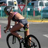 Sarah Crowley professional long distance triathlete Triathlon international Noumea New Caledonia