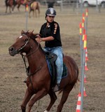 Pole Bending au féminin Foire de Koumac et du Nord 2016 Nouvelle-Calédonie