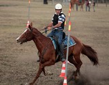 Pole bending homme courseFoire de Koumac et du Nord 2016 Nouvelle-Calédonie