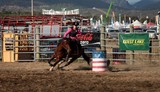 Barrel racing Foire de Koumac et du Nord 2016 Nouvelle-Calédonie