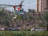 Helicoptere GP F1 Emirates palace Abu Dhabi UAE Full icing protection 5-bladed main rotor