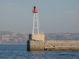Marque d'entrée de port - Rade de Marseille - Méditerranée