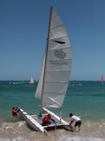 Bluescope race hobie cat board water sports Anse Vata Noumea New Caledonia