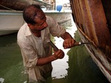 Charpentier marine - Dibba port - Oman