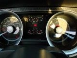 Tableau de bord vue intérieure siège conducteur Ford Mustang Shelby GT500