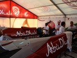 Powerboat Team Abu Dhabi stands du Grand Prix motonautique d'Abu Dhabi