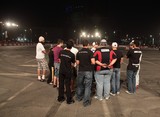 Pilots briefing by the legend of Drift Abdo Feghali Libanese rally driver