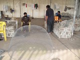 Dibha Oman fish market fish trap traditonal frame