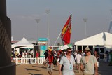 Ferrari fan at Abu Dhabi Grand prix 2010
