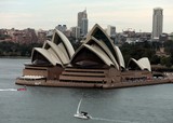Théâtre studio salle de concert Opéra House Sydney symbole Australie