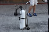 Diving tank for tires pressure Grand Prix United Arab Emirates