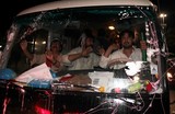 pakistan bus full of men on corniche abu dhabi national day abu dhabi 40th anniversary